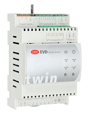 ДРАЙВЕР CAREL, EVD EVOLUTION TWIN, UNIVERSAL FOR 2 VALVES (RS485/MODBUS), EVD0000T20